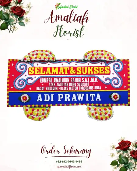 Papan Bunga Ucapan Selamat Cipawon